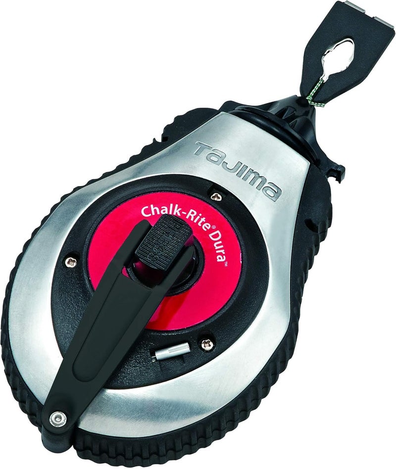 Tajima CR401S Chalk-Rite Dura Reel and Premium Braided Line with Fast-Rewind System, 1 mm x 30 m - Image 1